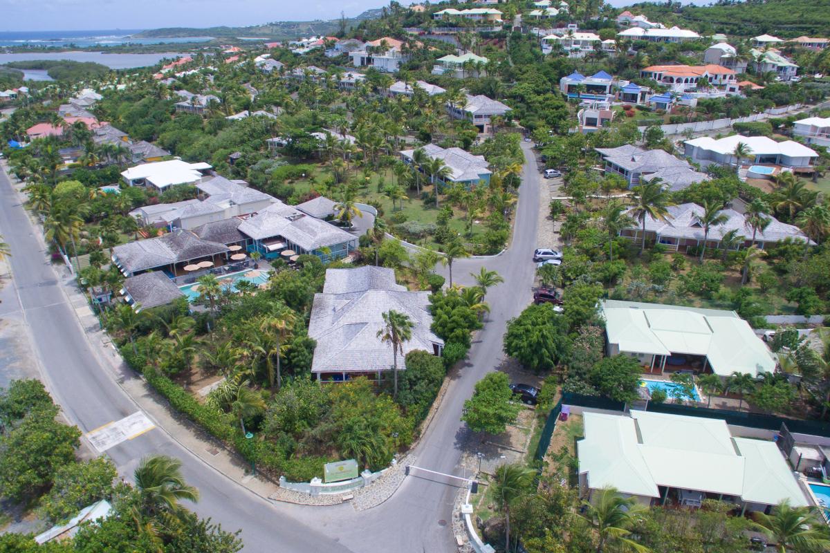 Hôtel La Plantation - Vue aérienne d'ensemble