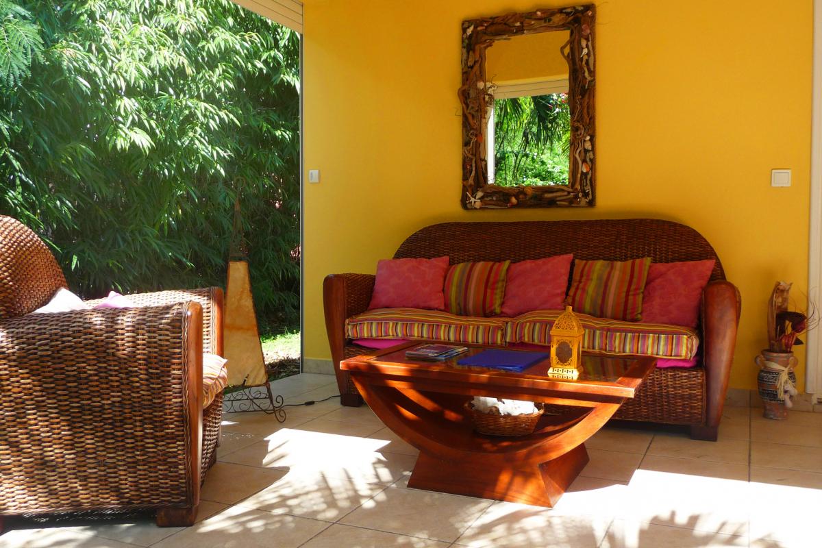 Rental villa Guadeloupe - Villa Jasmin terrace