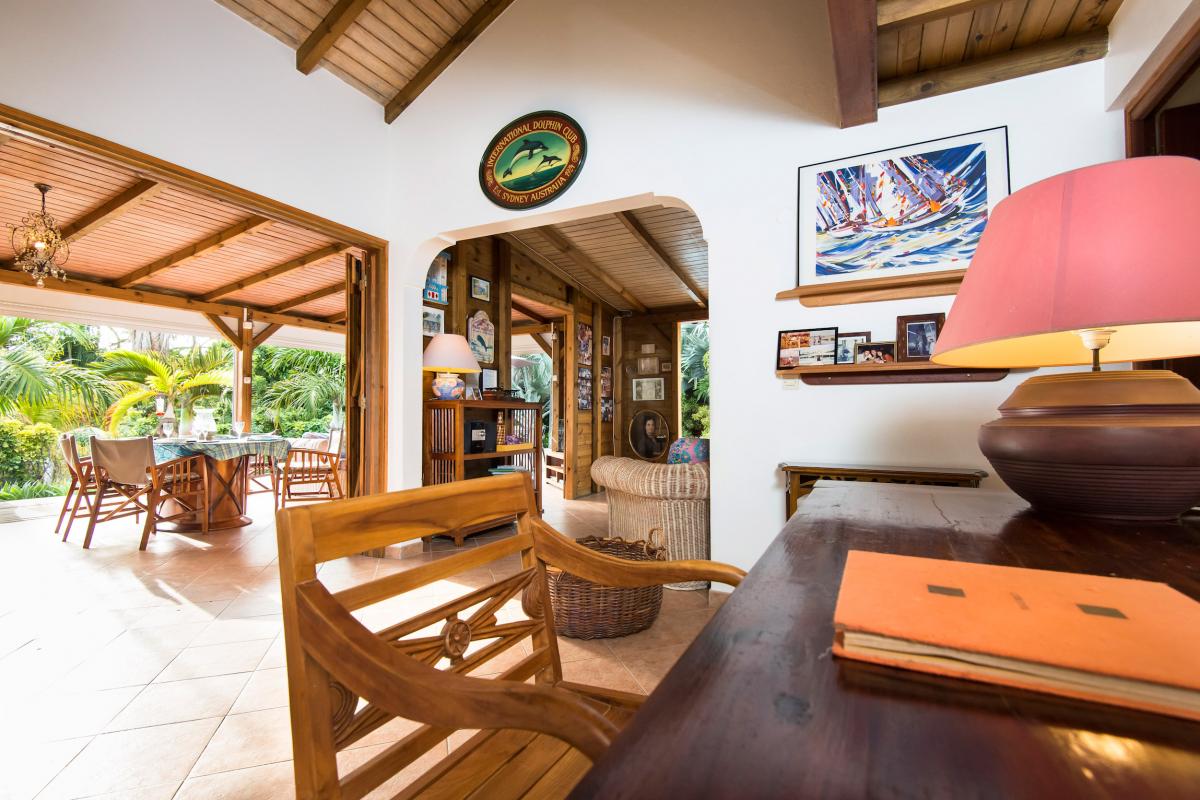 Location villa Bouillante Guadeloupe - Bureau