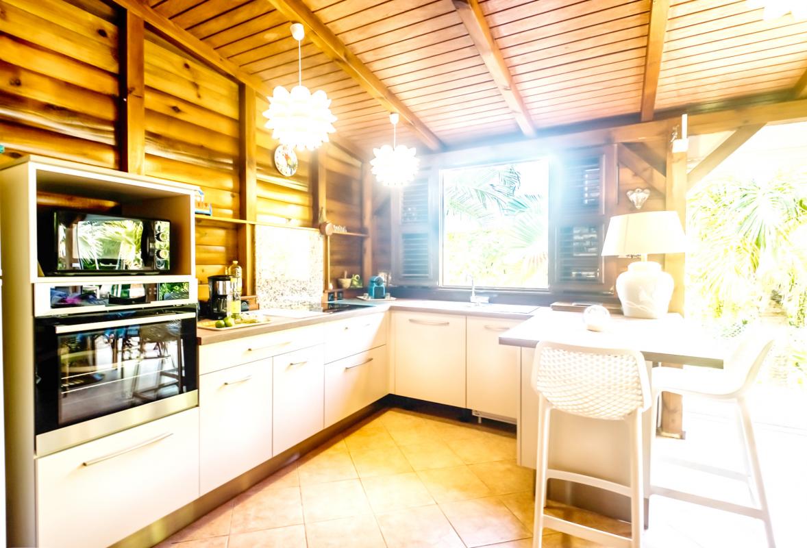 Location villa Bouillante Guadeloupe - Cuisine