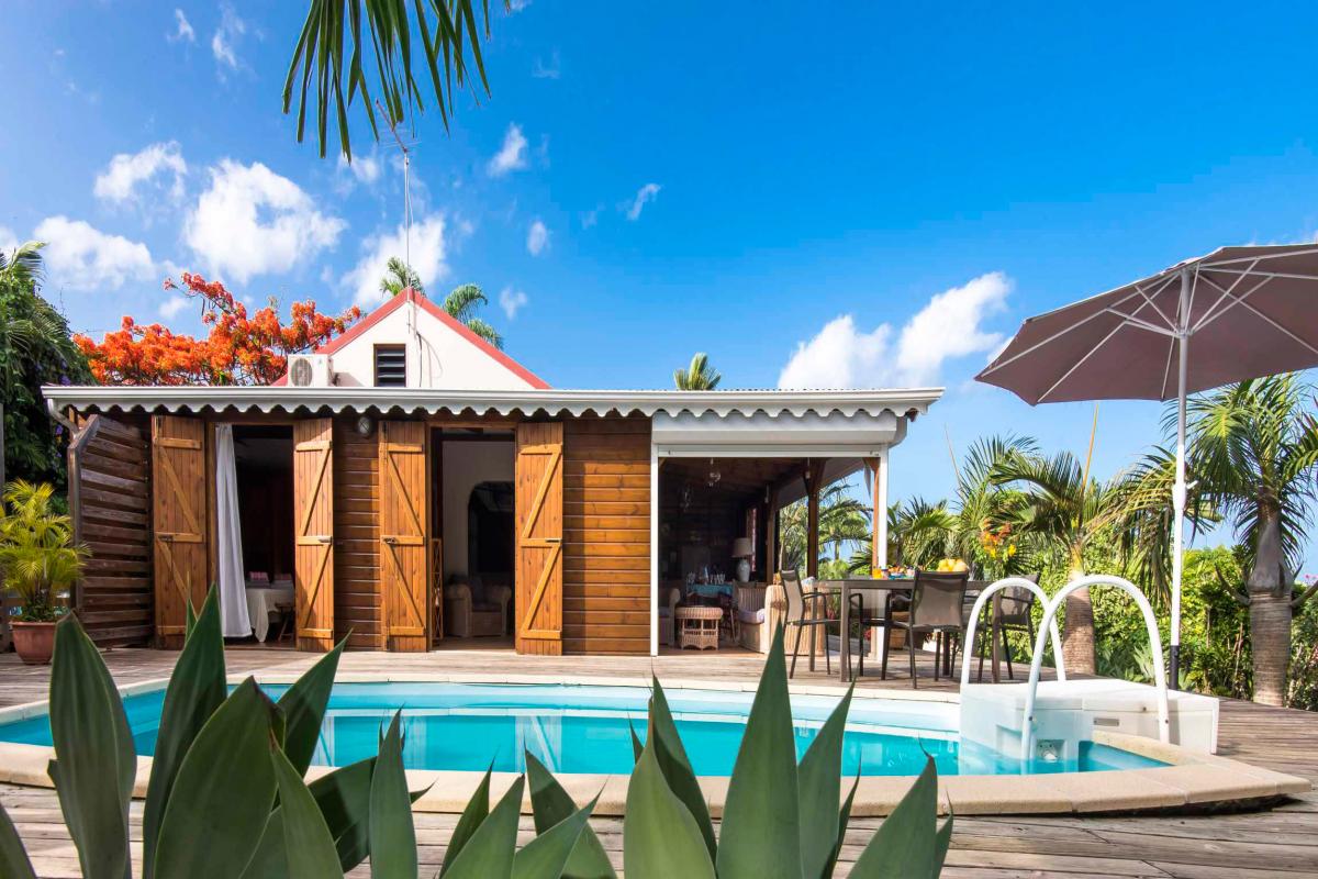 Location villa Bouillante Guadeloupe - Vue d'ensemble