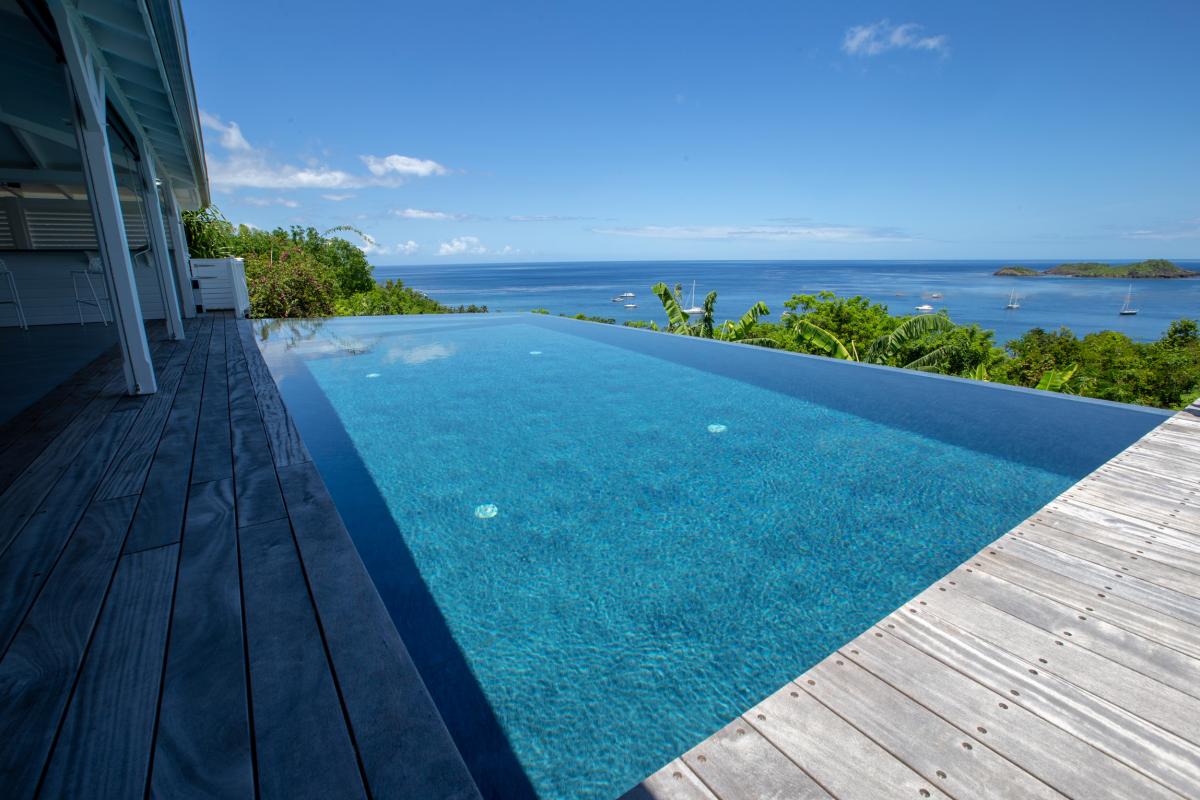 A louer villa à bouillante vue mer et coucher de soleil - Guadeloupe