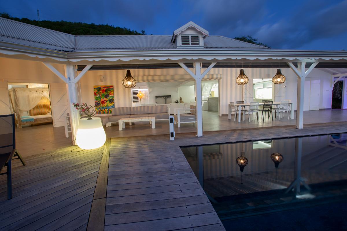 A louer villa à bouillante vue mer et coucher de soleil - Guadeloupe