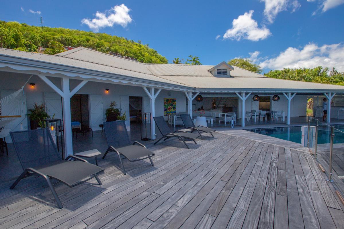 A louer villa à bouillante vue mer et coucher de soleil - Guadeloupe