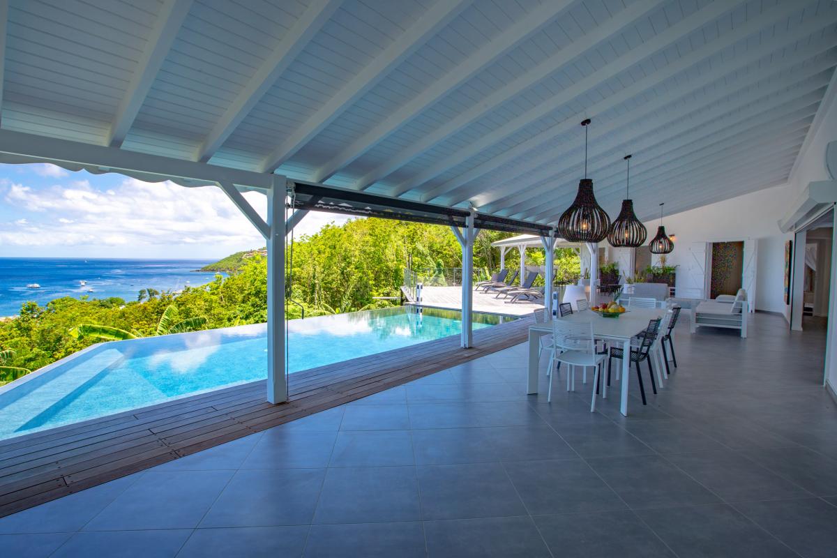 A louer villa à bouillante vue mer et coucher de soleil - Guadeloupe