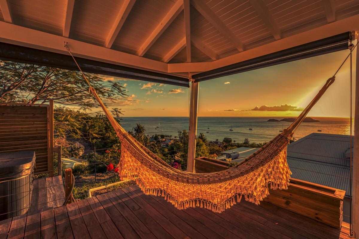 Villa Bouillante Guadeloupe__Hamac et farniente
