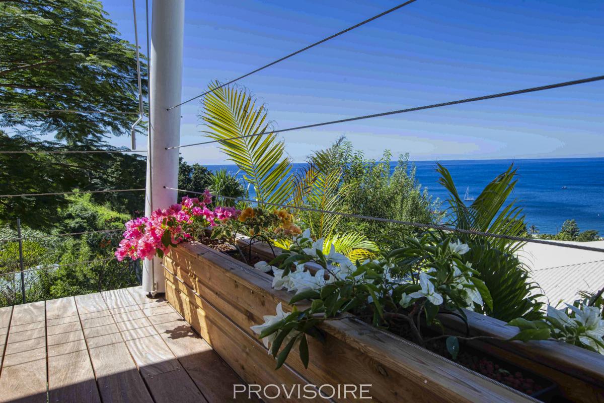 Villa Bouillante Guadeloupe__vue mer