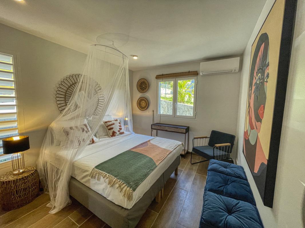 Location Villa 3 chambres Bouillante Guadeloupe-chambre