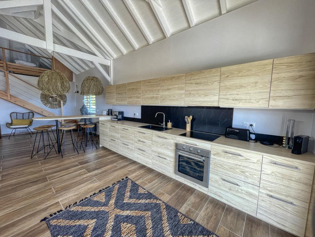 Location Villa 3 chambres Bouillante Guadeloupe-cuisine