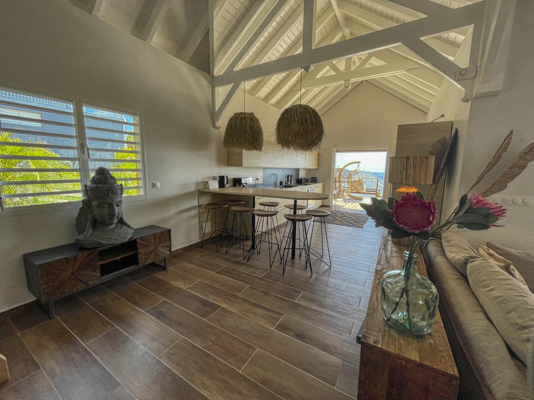 Location Villa 3 chambres Bouillante Guadeloupe-cuisine