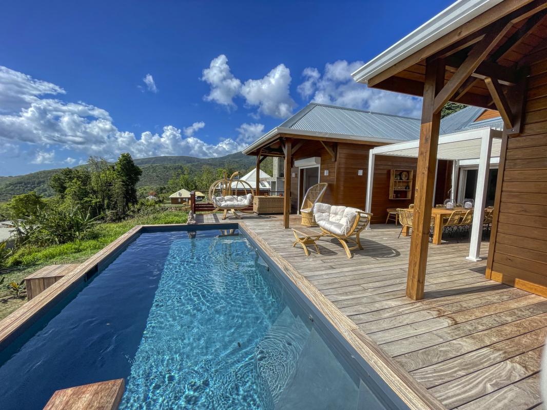 Location Villa 3 chambres Bouillante Guadeloupe-ensemble