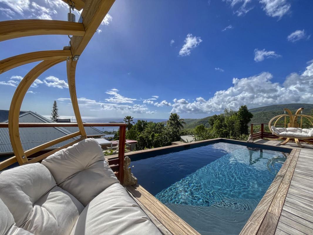 Location Villa 3 chambres Bouillante Guadeloupe-mer