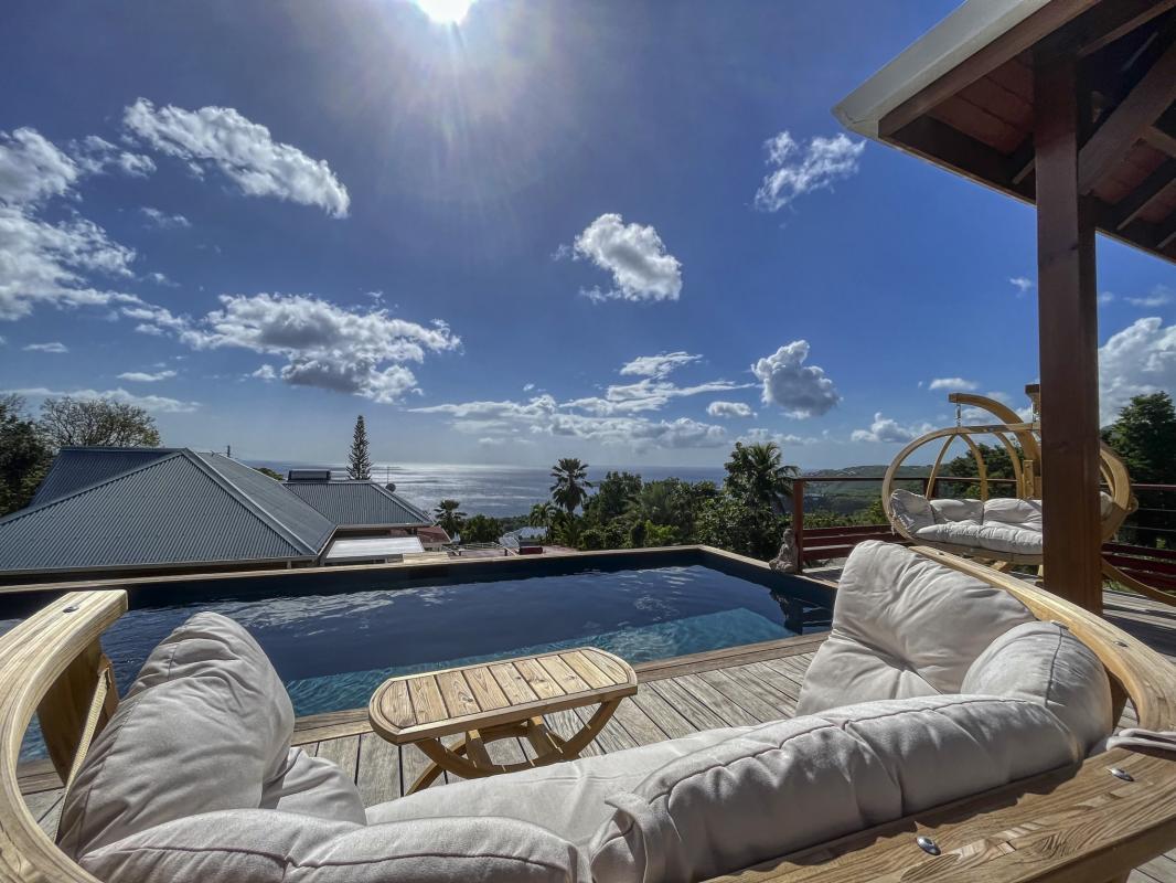 Location Villa 3 chambres Bouillante Guadeloupe-mer