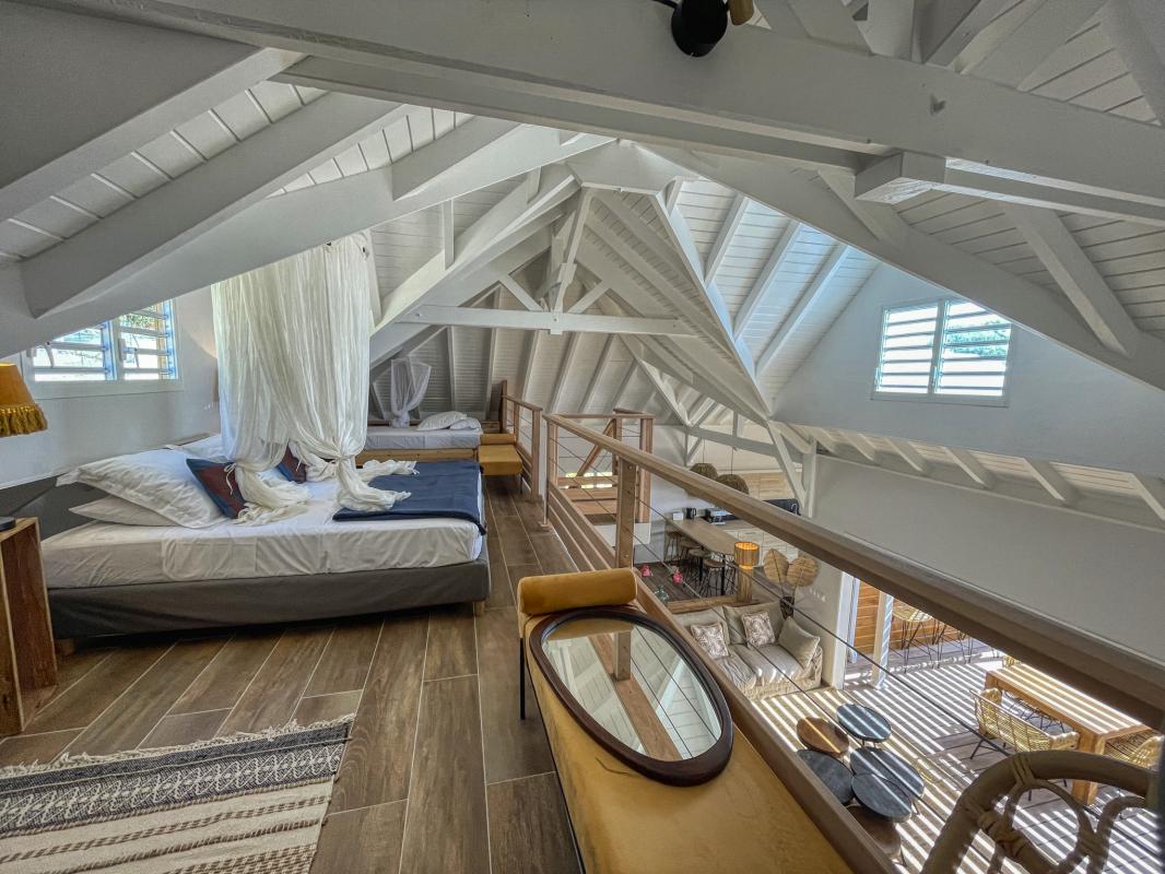 Location Villa 3 chambres Bouillante Guadeloupe-mezzanine