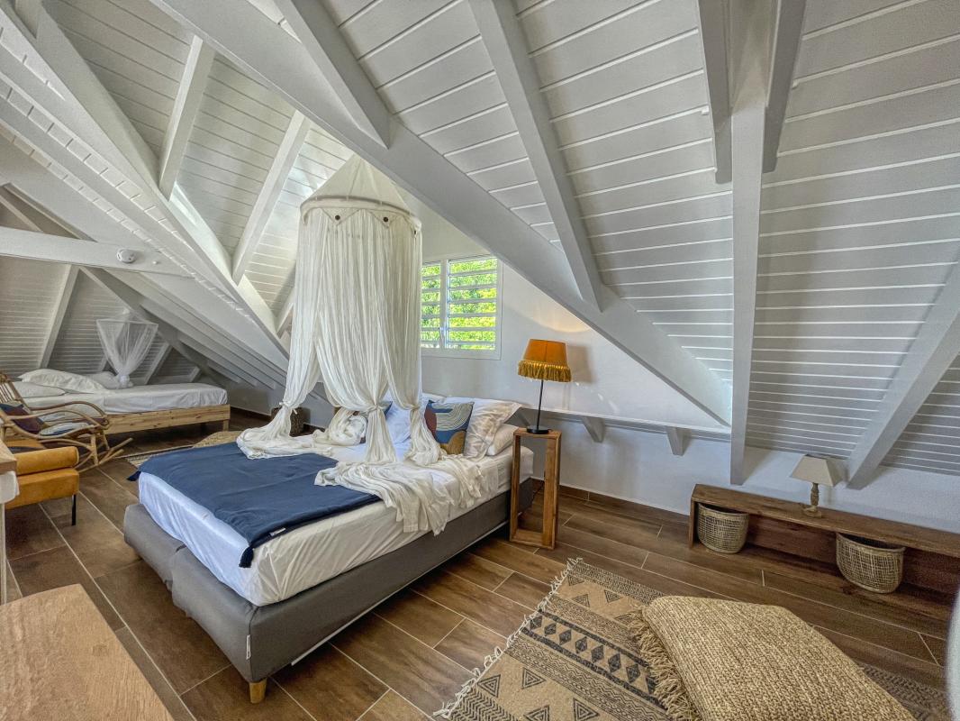 Location Villa 3 chambres Bouillante Guadeloupe-mezzanine
