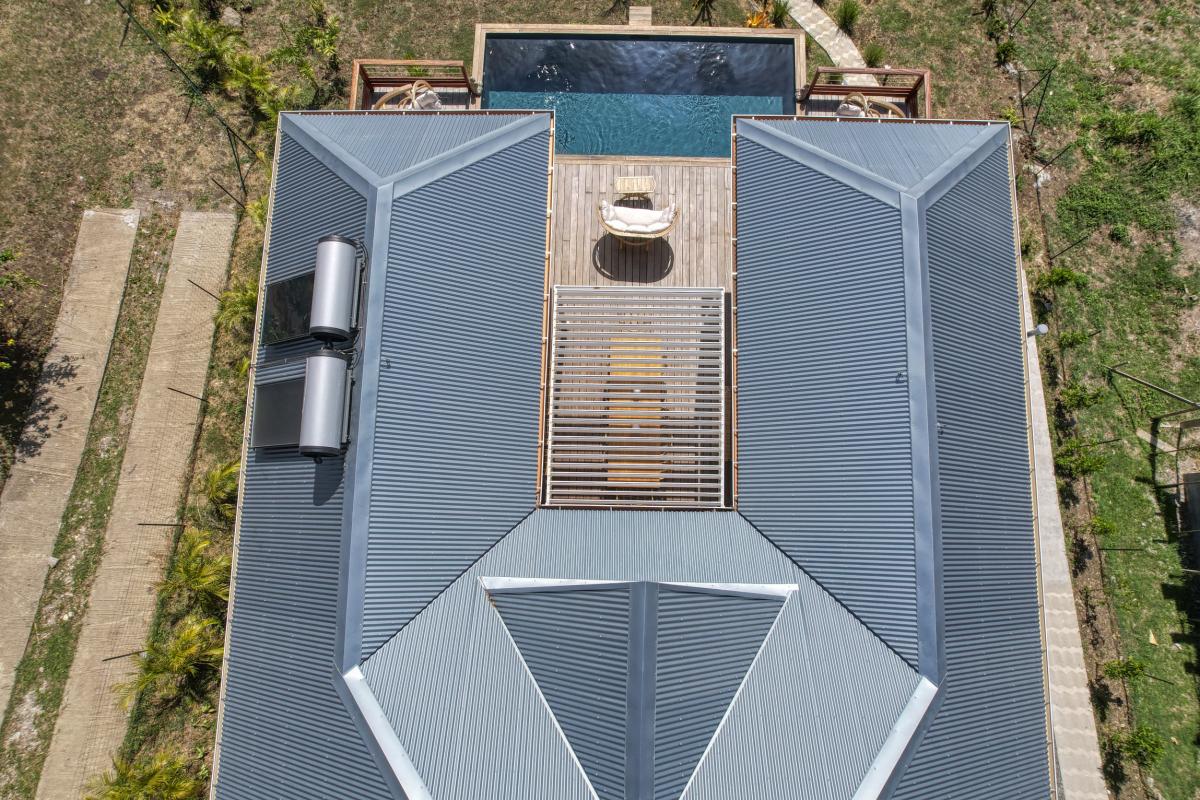 Location Villa 3 chambres Bouillante Guadeloupe-vue du ciel