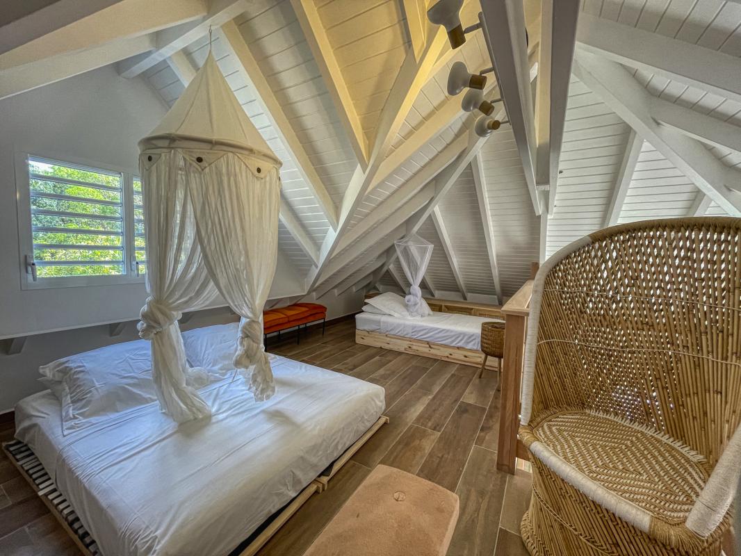 Location Villa 2 chambres Bouillante Guadeloupe-mezzanine