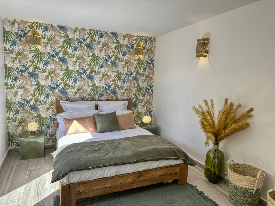 A louer villa face Ilets Pigeon Bouillante Guadeloupe_ Chambre 2