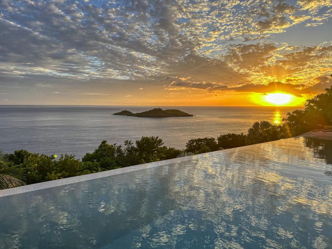 A louer villa face Ilets Pigeon Bouillante Guadeloupe_ Vue d'ensemble 