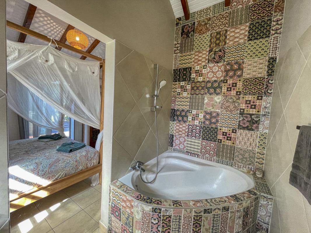 Location villa Bouillante Guadeloupe-chambre 1