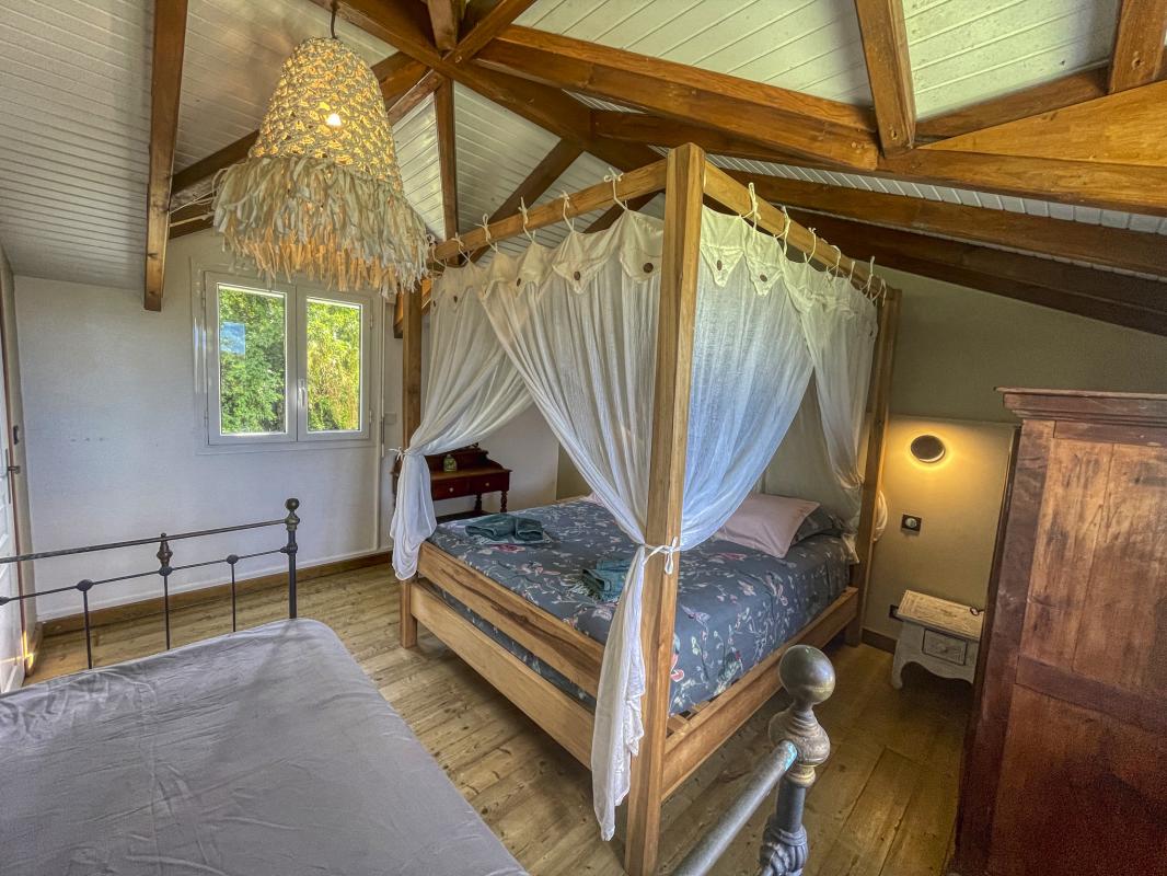Location villa Bouillante Guadeloupe-chambre 4 à l'étage