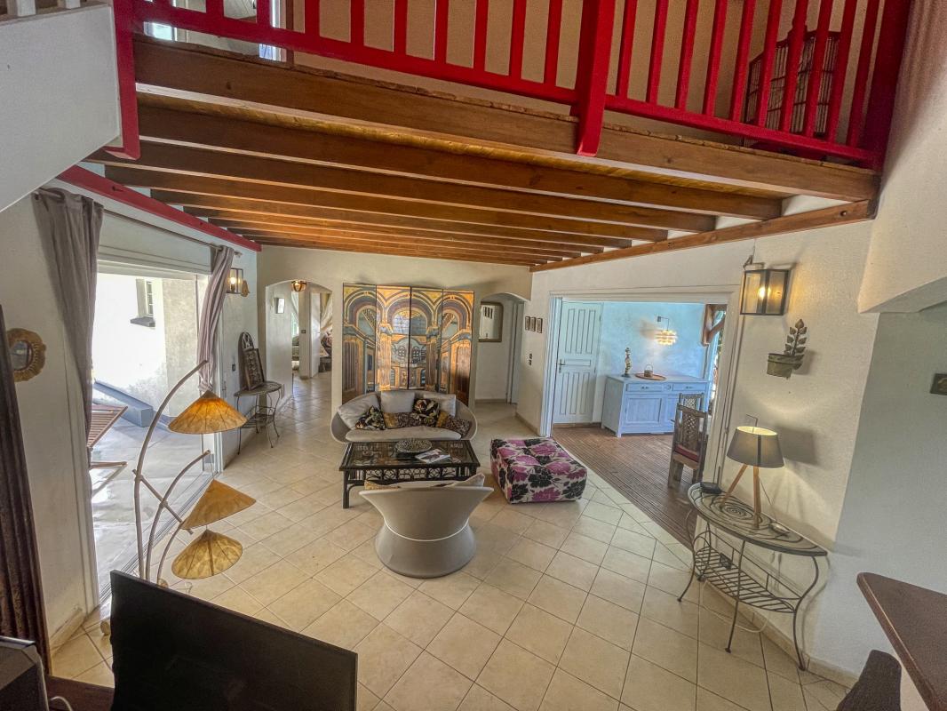 Location villa Bouillante Guadeloupe-salon