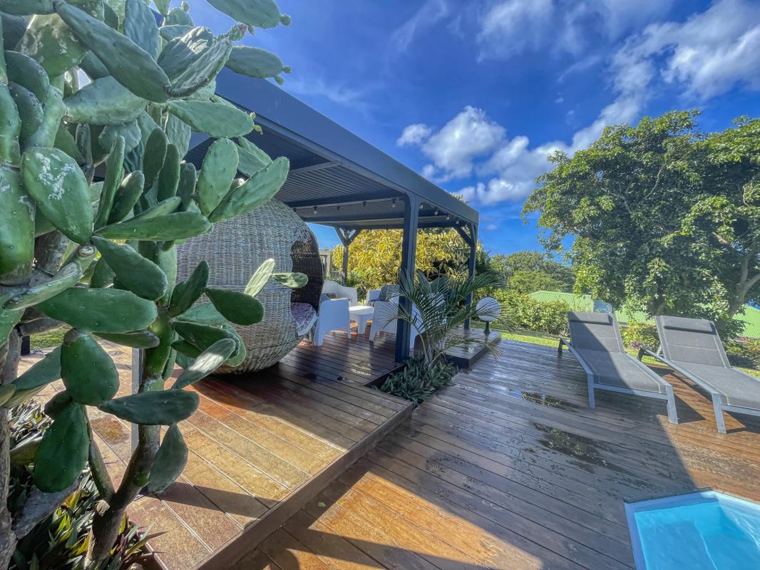 Location villa Bouillante Guadeloupe-terrasse 2