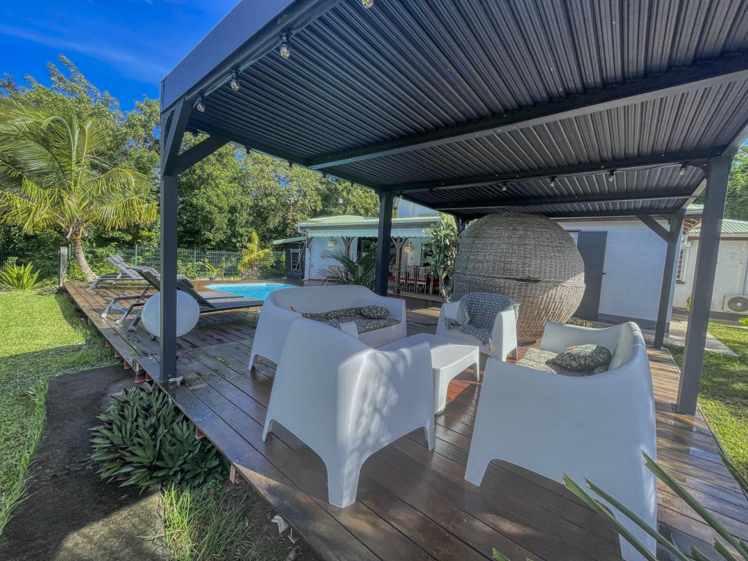 Location villa Bouillante Guadeloupe-terrasse 2