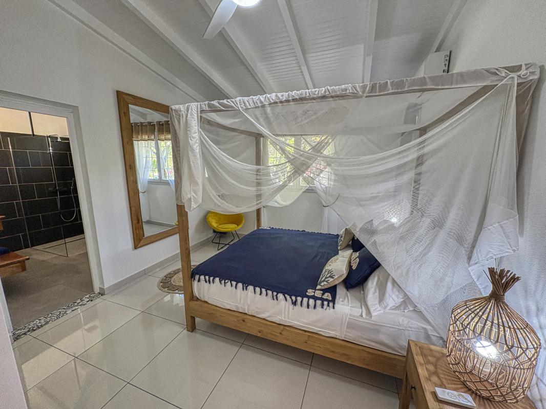Location villa piscine Bouillante Guadeloupe_Chambre 2