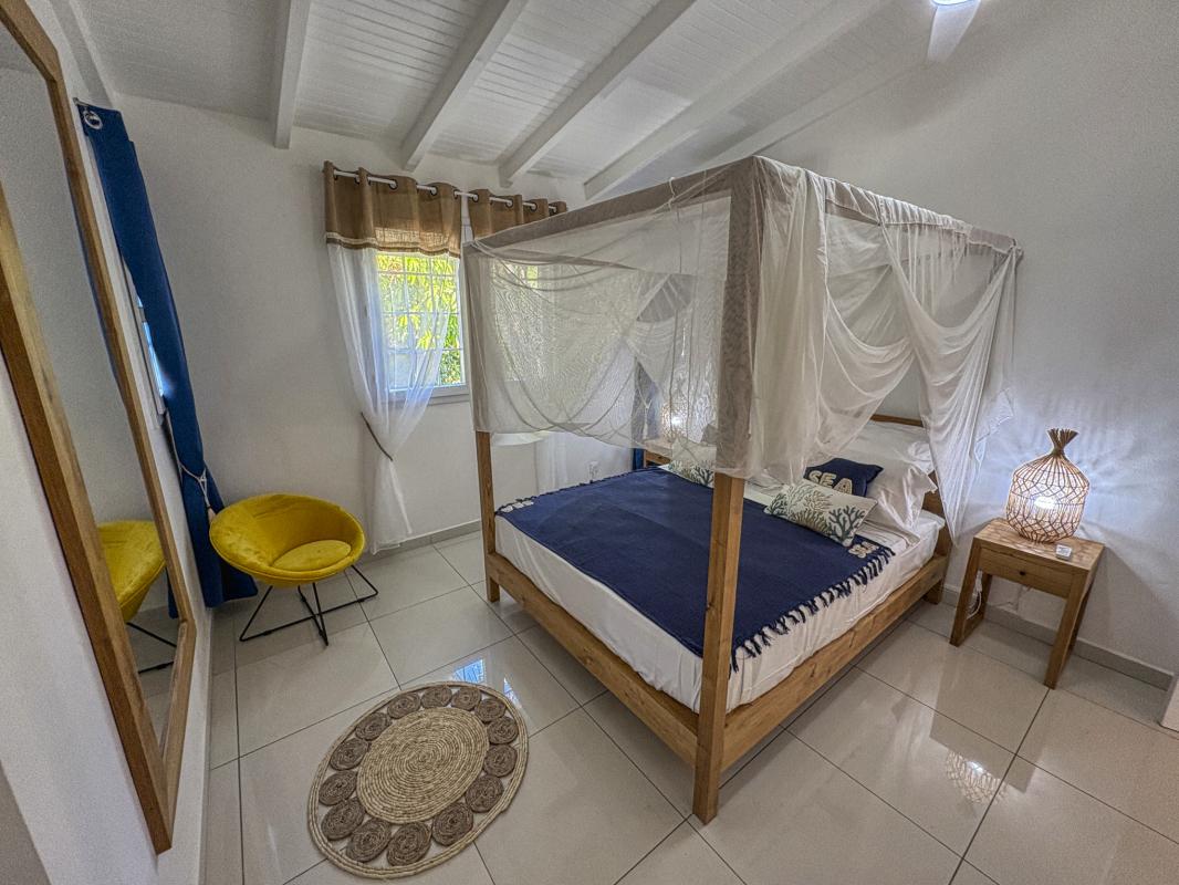 Location villa piscine Bouillante Guadeloupe_Chambre 2