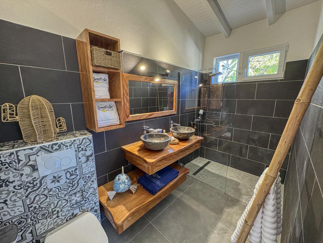 Location villa piscine Bouillante Guadeloupe_Chambre 3