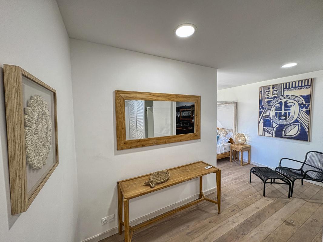 Location villa piscine Bouillante Guadeloupe_Chambre 4 RDC