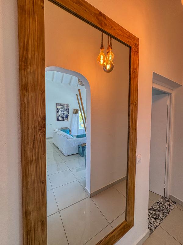 Location villa piscine Bouillante Guadeloupe_Couloir