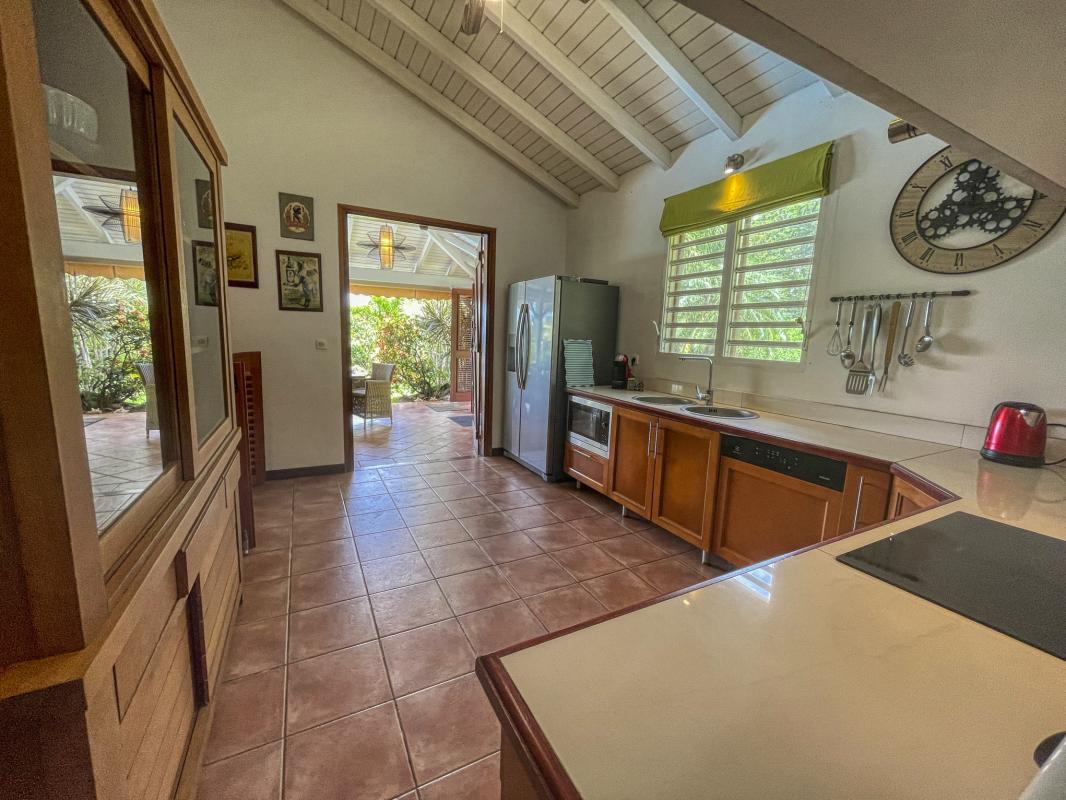 Villa Deshaies Guadeloupe__cuisine