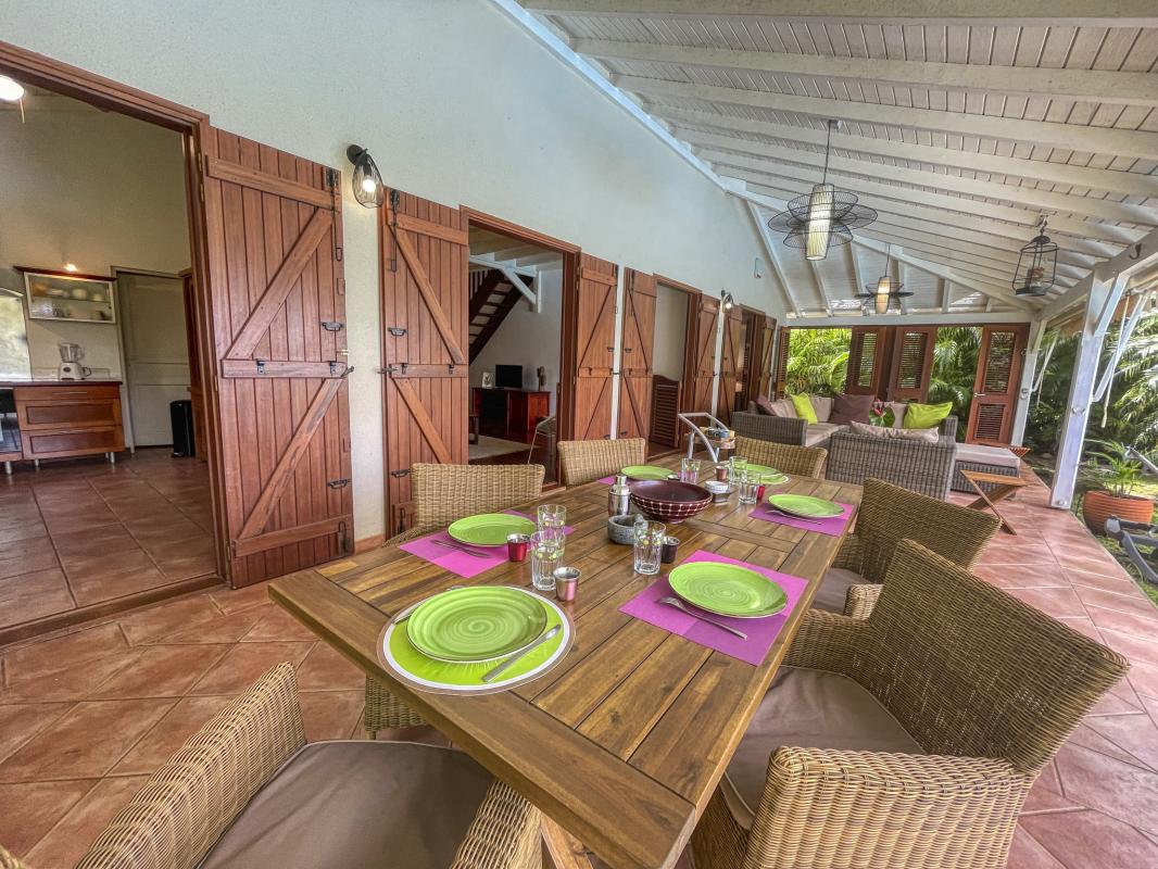 Villa Deshaies Guadeloupe__repas