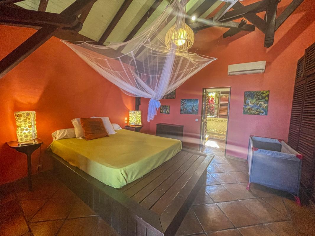 Location villa avec piscine Desahies Guadeloupe_ Chambre 2