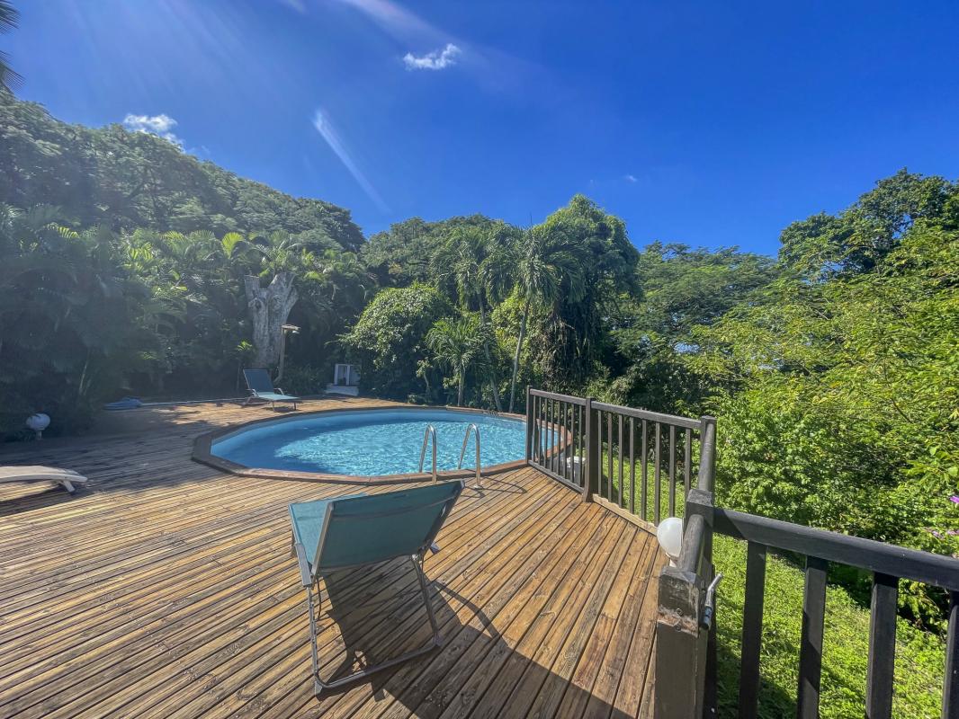 Location villa avec piscine Desahies Guadeloupe_ Piscine