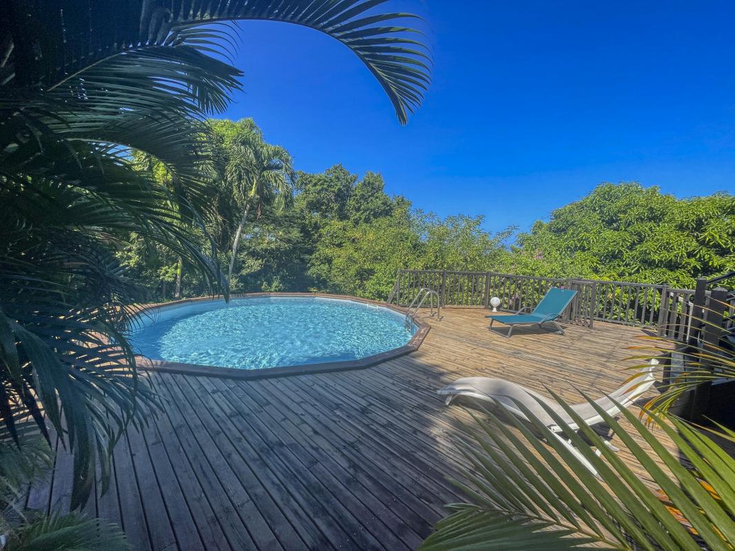 Location villa avec piscine Desahies Guadeloupe_ Piscine