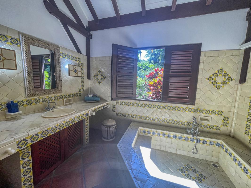 Location villa avec piscine Desahies Guadeloupe_ Salle de bain