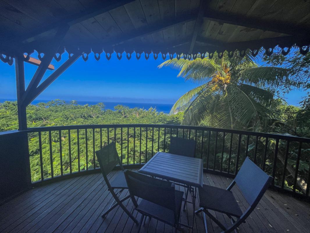 Location villa avec piscine Desahies Guadeloupe_ Terrasse 