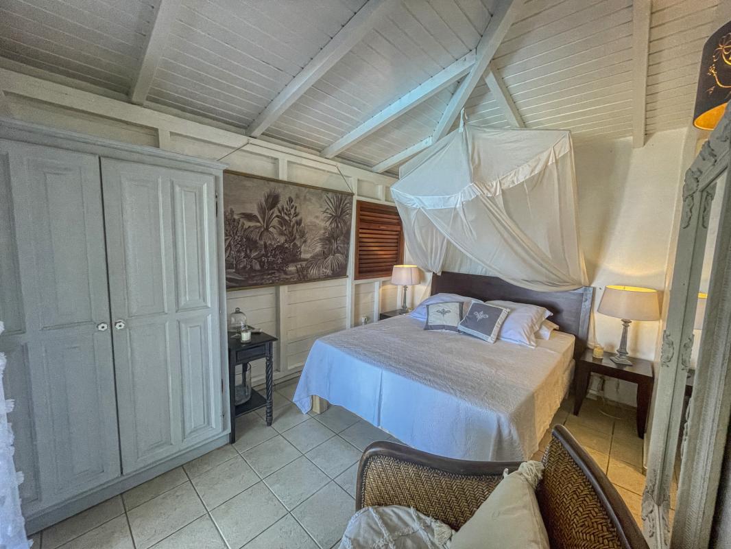Location villa avec piscine Deshaies Guadeloupe_ Chambre 1