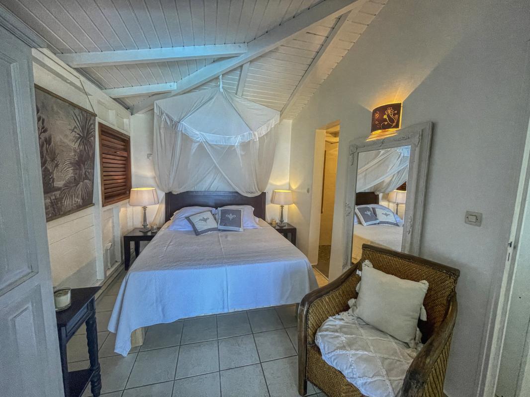 Location villa avec piscine Deshaies Guadeloupe_ Chambre 1 