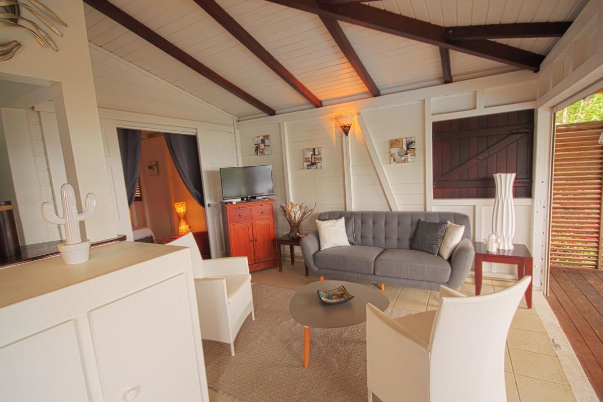 Location villa de charme à Dehaies - le salon