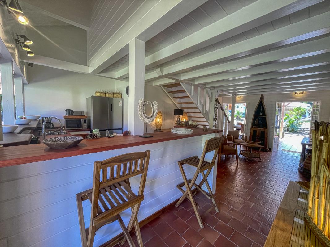 Location Villa 12 personnes Deshaies Guadeloupe-cuisine