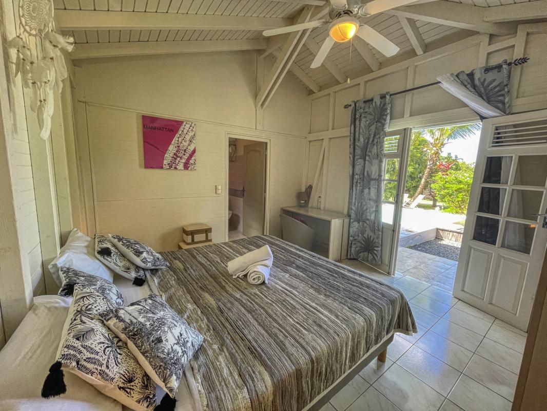 Location Villa 6 personnes Deshaies Guadeloupe-chambre