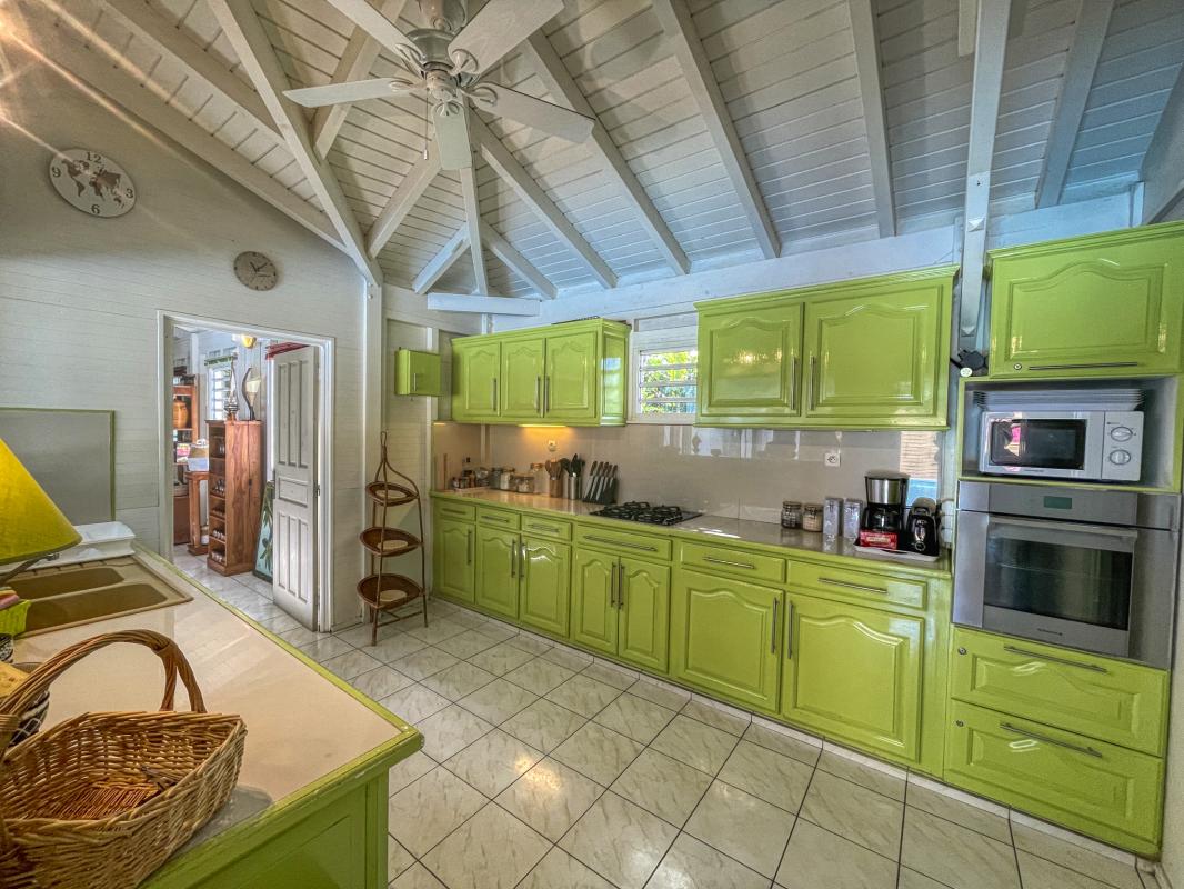 Location Villa 6 personnes Deshaies Guadeloupe-cuisine