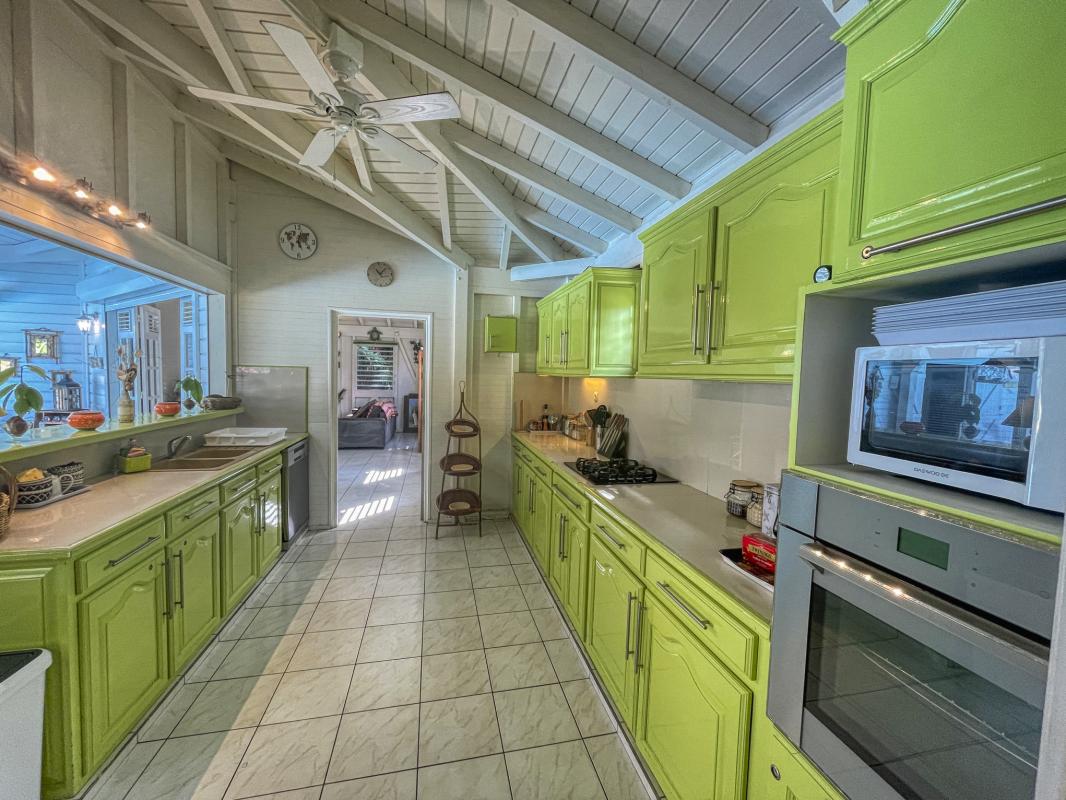 Location Villa 6 personnes Deshaies Guadeloupe-cuisine