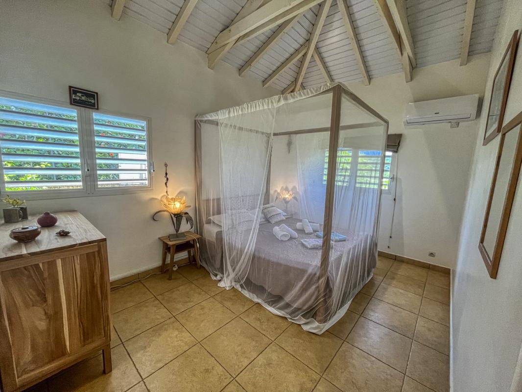 Villa vue mer à Deshaies Guadeloupe - Chambre 2