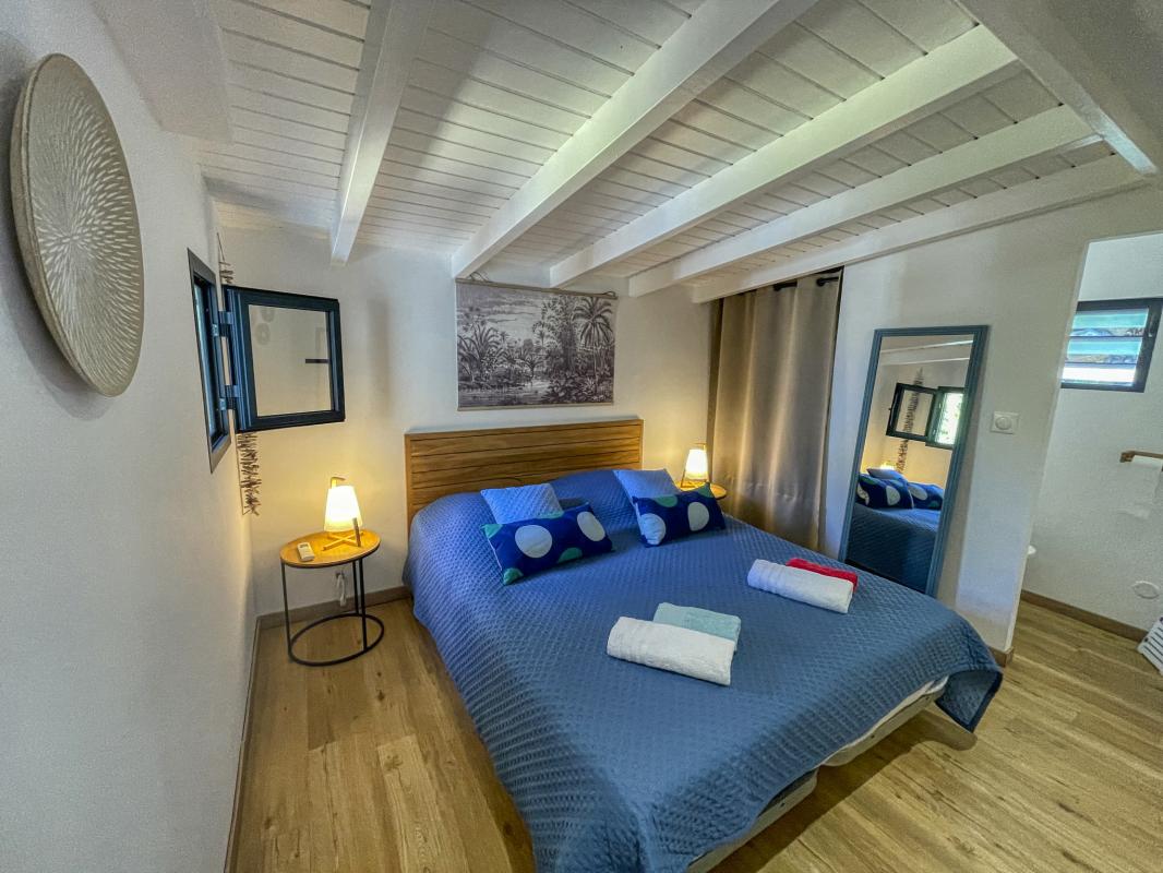 Location Villa 3 chambres Deshaies Guadeloupe-chambre