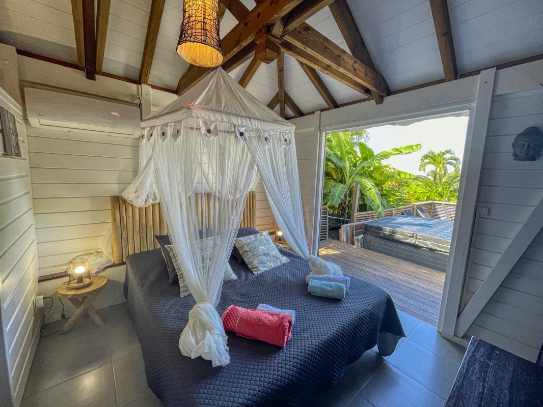 Location Villa 3 chambres Deshaies Guadeloupe-chambre